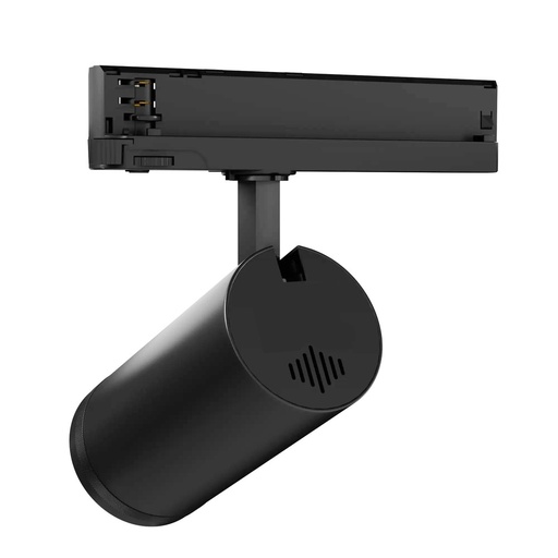 [29962-19038] LEDlife Zoom justerbar CCT skinnespot 30W - Sort, RA92, 3000lm, 3-faset, Flicker Free, Justerbar lysstyrke & spredning