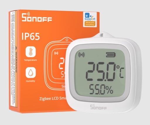 [H51845] ZigBee SNZB-02WD - Temperatur- og Fugtighedssensor