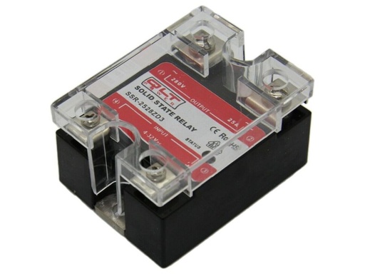 [H59875] Solid state relæ - 4-32Vdc, 240VAC / 60A, 1 x slutte