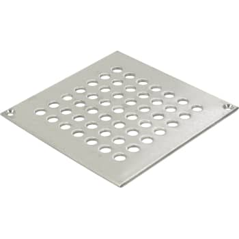 [153884503] Rist square 3mm-med skruelås-Rist: 140 x 140 mm-rustfrit stål