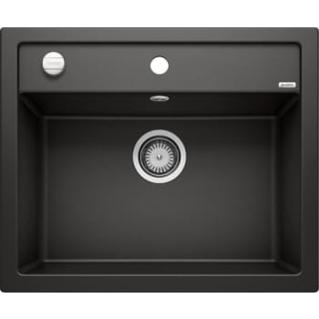 [930215590] BLANCO DALAGO 6 MX køkkenvask 61,5x51 cm SILGRANIT® sort