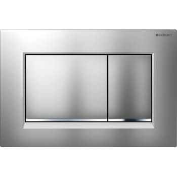[617080344] Geberit Sigma 20(Ex.30) betjeningsplade i mat krom/krom