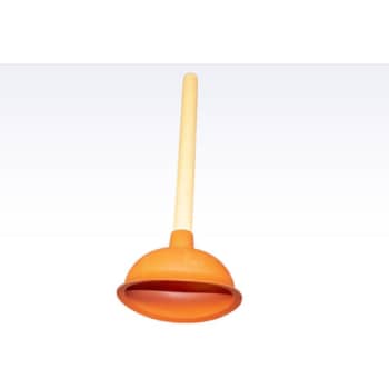 [853038397] Roliba svupper i gummi med træskaft, Ø140 mm