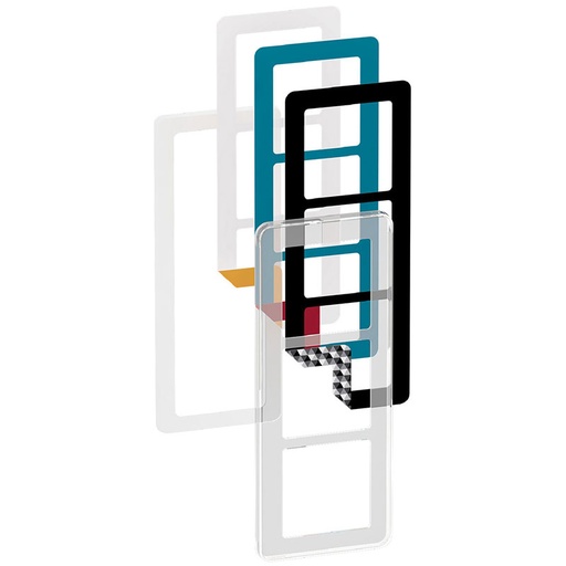 [1017057029] LK Fuga ramme CHOICE 68 3x1m - transparent