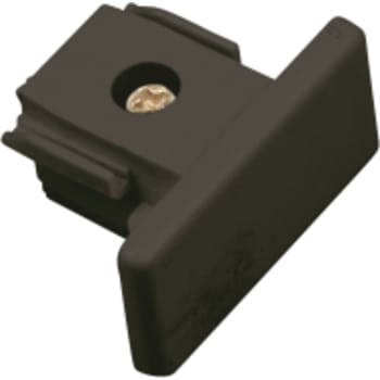 [6645100372] Mita 1F Endestykke 1 fase skinnetilbehør Sort IK10 IP20