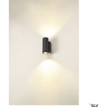 [4243911884] Enola Round Up/Down S Udendørs LED Væg Antracit CCT 3000/4000K