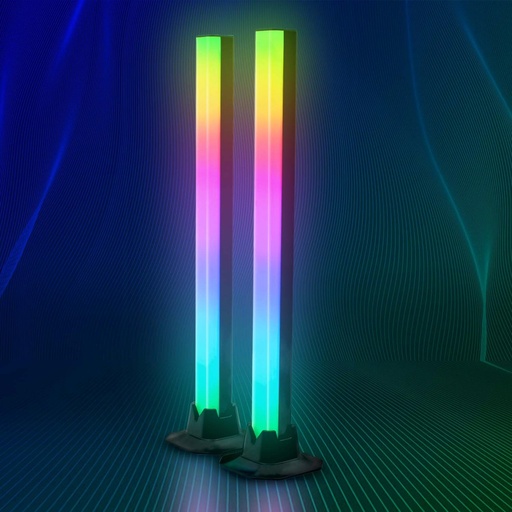 [31708-0] RGBIC ambient light bar - 42cm med Bluetooth og 5W effekt, inkl. 2 stk. USB-input, 5V, til stemningsfuld belysning