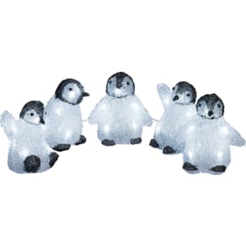 [6648702706] Konstsmide Akryl Pingvinbørn