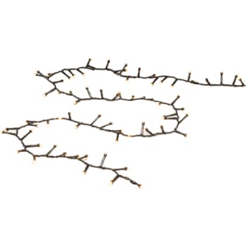 [6648706524] Konstsmide Lyskæde cluster 800 amber frostet