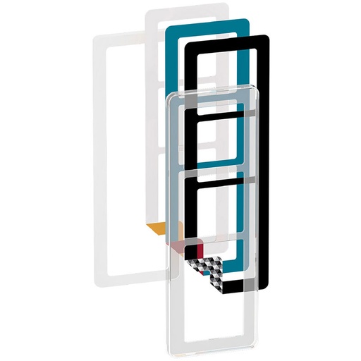 [1017057045] LK Fuga ramme CHOICE 68 3½m - transparent
