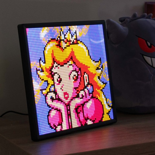[30126-0] 64x64 Pixel Bluetooth LED Skærm med 5V USB Strømforsyning - 10W Effekt