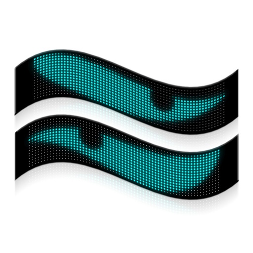 [30129-0] Pixel matrix panel 20x64 med Bluetooth og 5V USB-tilslutning
