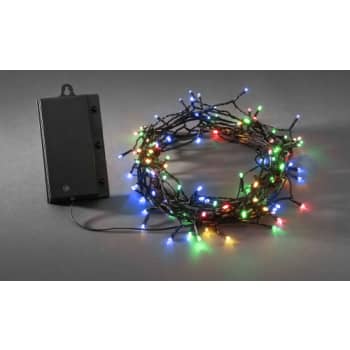 [6648705729] Konstsmide Lyskæde 240 farvede LED
