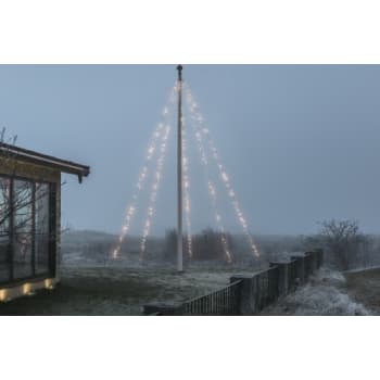 [6648706922] Konstsmide Flagstangskæde 5x100L H500 cm