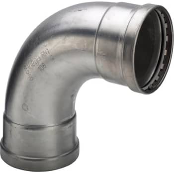 [035702089] 88,9 mm Sanpress Inox bøjning 90°