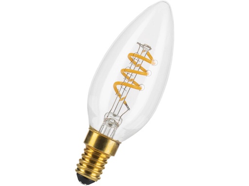 [H64022] C35 SpiraLED kertepære - 240V / 3W dæmpbar, E14 (2200K)