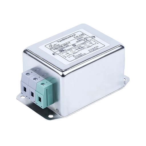 [32538-0] EMI filter - Støjfilter, 20A, 230V til beskyttelse mod elektromagnetisk interferens og støj på 230V strømkilder