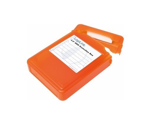 [H49489] Beskyttelses box til 1 x 3,5" HDD, Orange