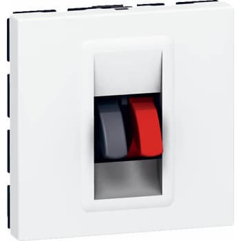 [8736302692] Multimedieudtag Mosaic højtalere L+R klemme 4mm2 2M hvid