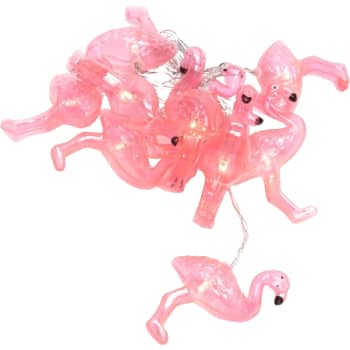 [6648705499] LYSKÆDE 10 flamingo 3xAA timer6H