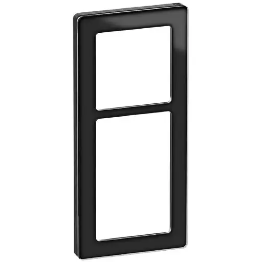 [1017057207] LK Fuga ramme PURE 66 glas 2½m - sort