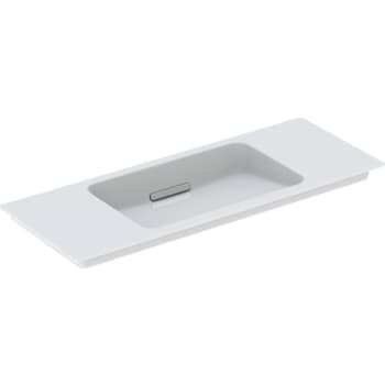[634805644] GEBERIT ONE håndvask 1050x400mm u/hh m/skj overl t/møbel m/vandr