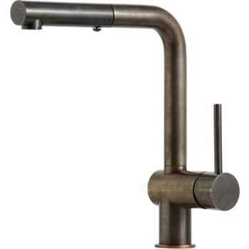 [706009323] Lavabo Kubus 040 køkkenarmatur med udtrækstud, Bruneret messing