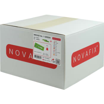 [6239000040] Novafix kile 1 grøn, H9mm x B28mm x L58mm, 720 stk i papkasse