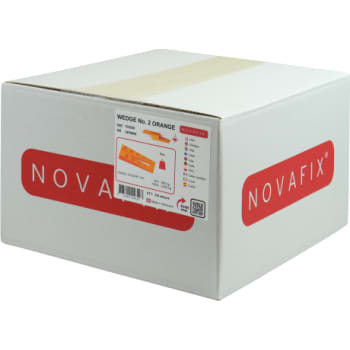 [6239000053] Novafix kile 2 orange, H14mm x B32mm x L81mm 336 stk i papkasse