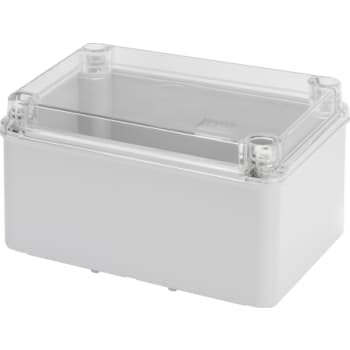 [4212441372] Montagekasse 190x140x110 mm, med transparent låg