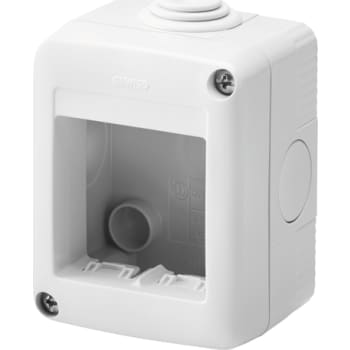 [4216270028] Gruppetavle 2-modul IP40 grå
