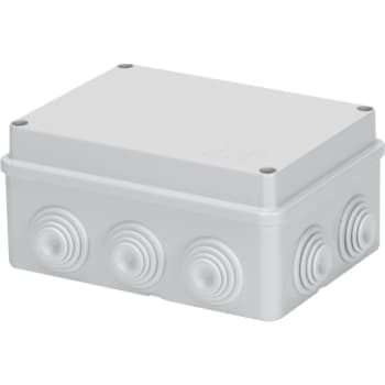 [4221440063] Forgreningsdåse med nipler, 150x110x70, IP55 grå