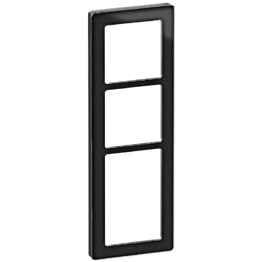 [1017057249] LK Fuga ramme PURE 66 glas 3½m - sort