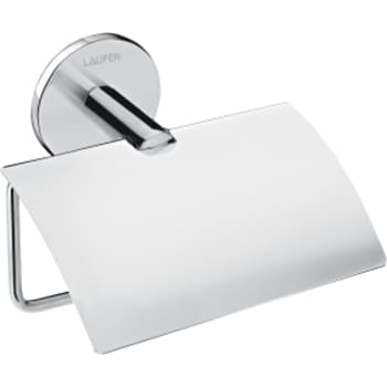 [776383604] LAUFEN CANA toiletpapriholder med låg i krom