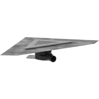 [153243240] Hansgrohe afløbsskål, ø40/245 x 245 mm, børstet rustfrit stål