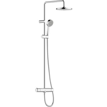 [722264904] Oras Linea Rain bruserarmatur, krom