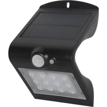 [6248000303] Mylight.Me Walllight 01plus, sort, lille, solcelle, LED 3000K