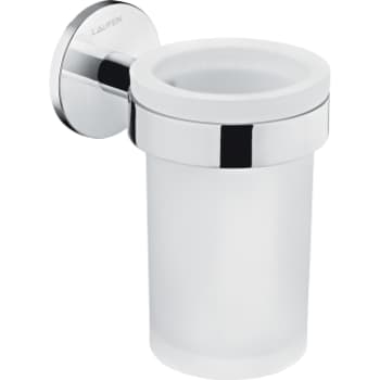 [773940104] LAUFEN CANA tandkrus i glas/krom