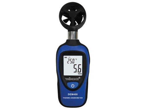 [H46961] DEM400 Mini termometer & vindmåler