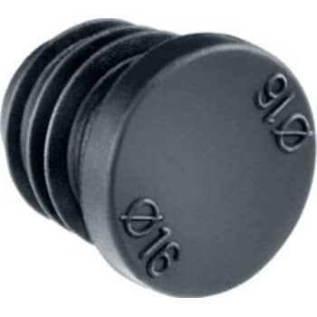 [7917010869] 16MM (5/8") ENDEPROP FOR TÆTNING AF FLEXRØR PLAST SORT