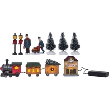 [6248003740] Star Trading Kidsville mini tog + ting til nisselandskab