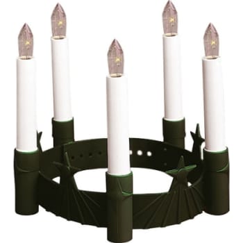 [6248003520] Star Trading Luciakrone-grøn Santa Lucia