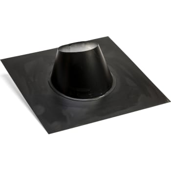 [317635281] Metalbestos skorsten uØ 280mm inddækning 5-32° aluminium sort