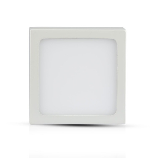 [24750-16952] 12W LED overfladepanel - 6400K, kvadratisk, 900lm, RA80, flicker free
