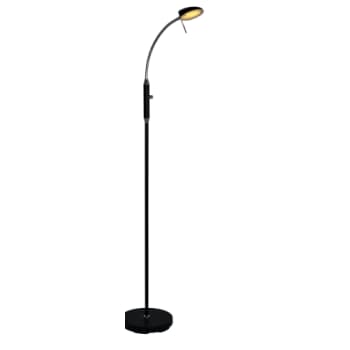 [6244100922] VEGAS Gulvlampe LED 7W 1L sort
