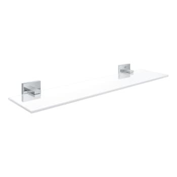 [772457104] GROHE START CUBE glashylde 530x145mm m/holder glas/metal forkr