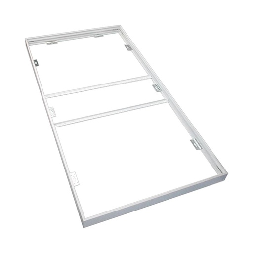 [3912-0] V-Tac Ramme til 120x60 LED panel - Hvid kant, nem samling