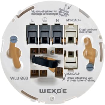 [7916011034] Lampeudtag universal Wexøe perlehvid RAL 9016