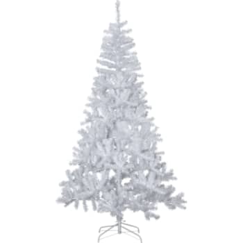 [6248004299] Star Trading Alvik hvidt Grantræ 210 cm med 180LED lys