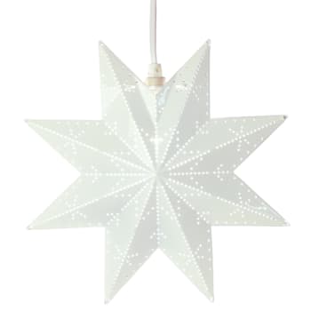 [6248004477] Star Trading Classic hvid metal Stjerne